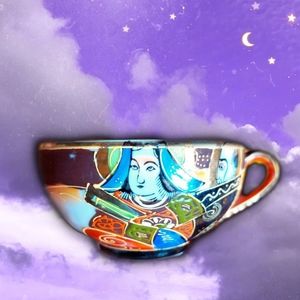 Vintage Japanese Porcelain Tea Cup